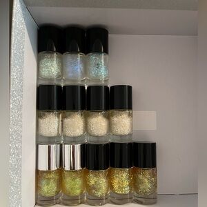 12 Glitter Nail Polish Set